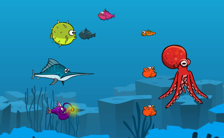 Fish Eat Fishes Game