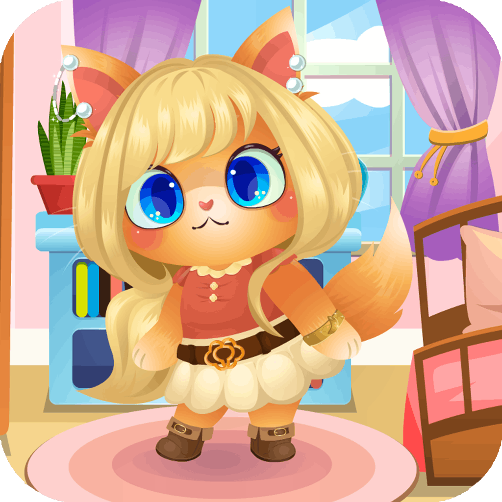 Funny Kitty Dressup Game