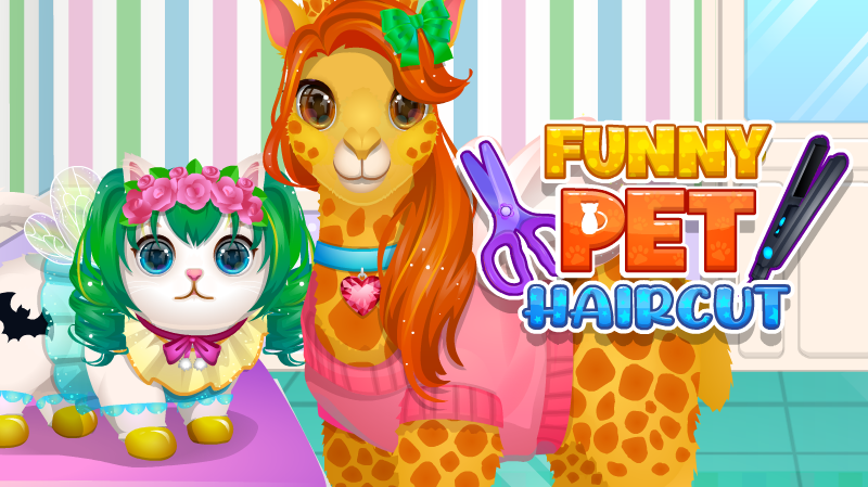 Funny Pet Haircut Game