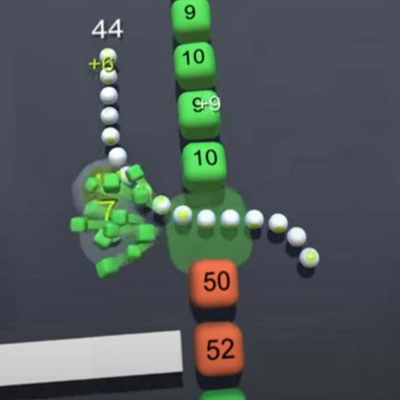 Snake Balls Block Breaker Game