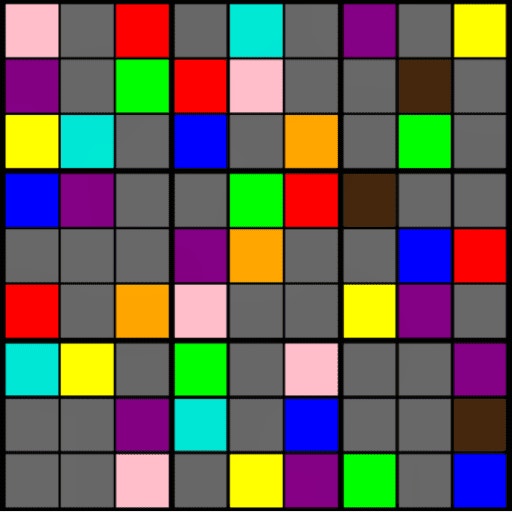 Color Sudoku Game