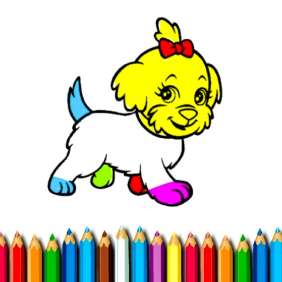 BTS Doggy Coloring Book Game