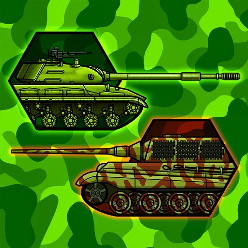 Tanks 2D War and Heroes Game
