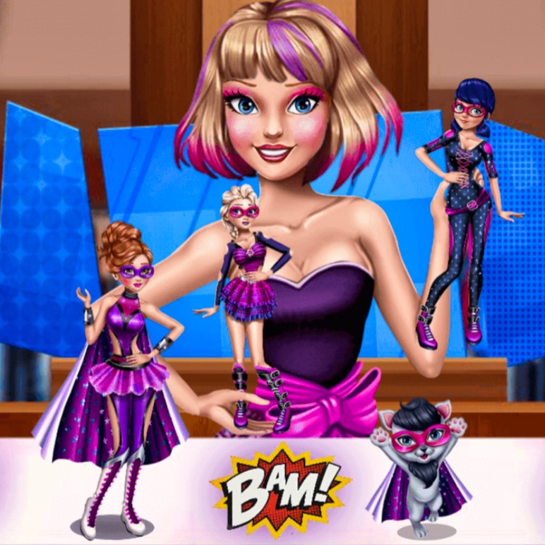 Superhero Toy Store Game