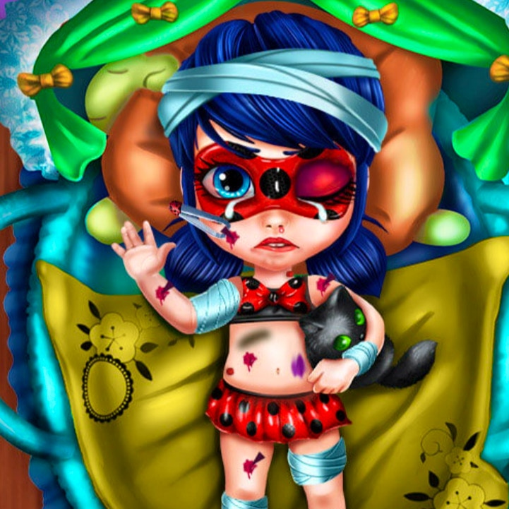 Baby Ladybug Injured Game