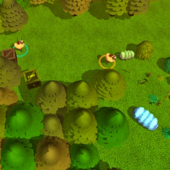 Worms Combat Coop Game