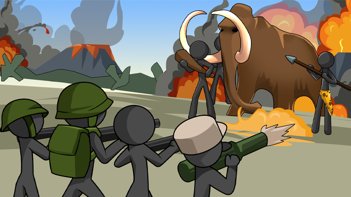 Stickman History Battle Game