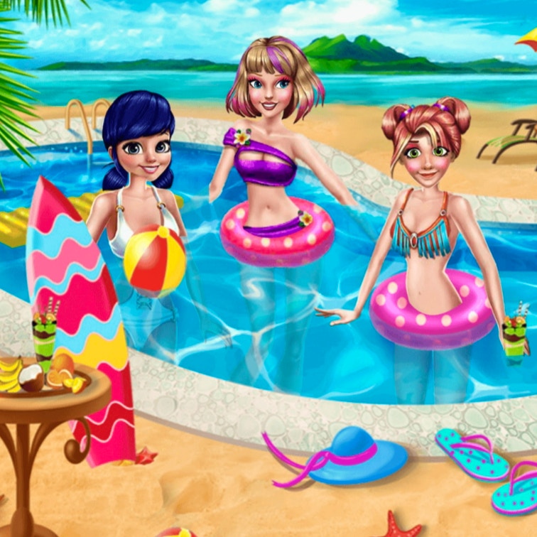 Princesses Summer Vacation Game