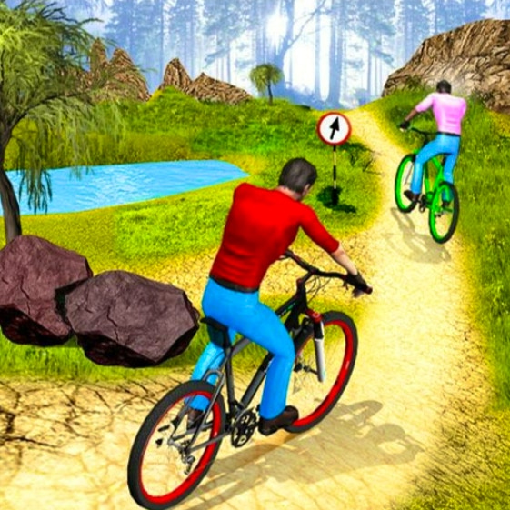 Uphill Offroad Bicycle Rider Game