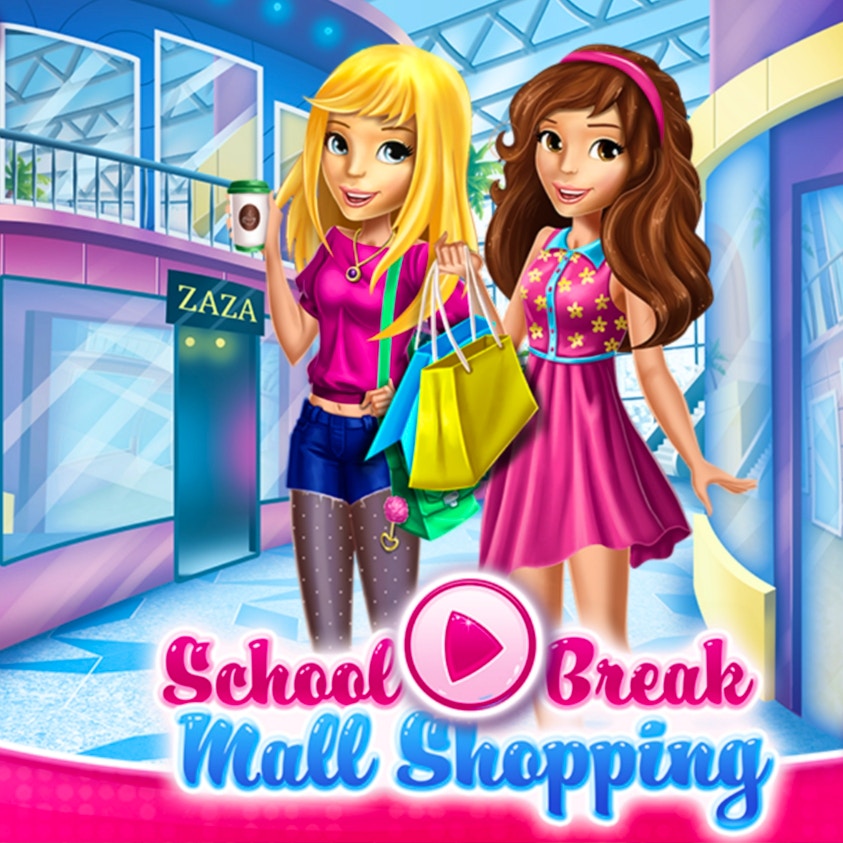School Break Mall Shopping Game