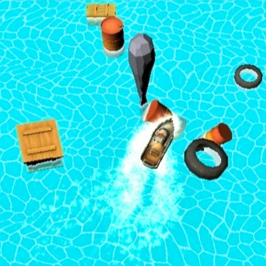 Water Boat Fun Racing Game