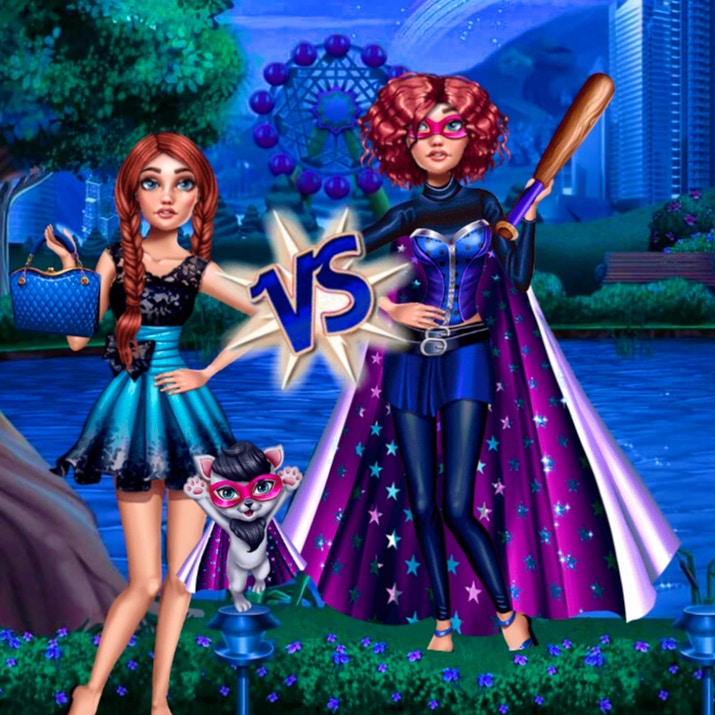 Superhero or Cute Girl Game